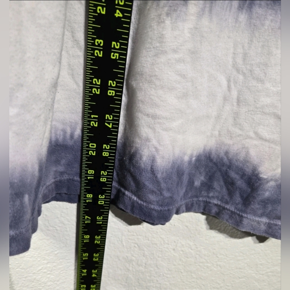 HUF T-Shirt Mens Size Large Blue Retro Cloud Designer Tee Shirt Embroidered Logo - Picture 9 of 10
